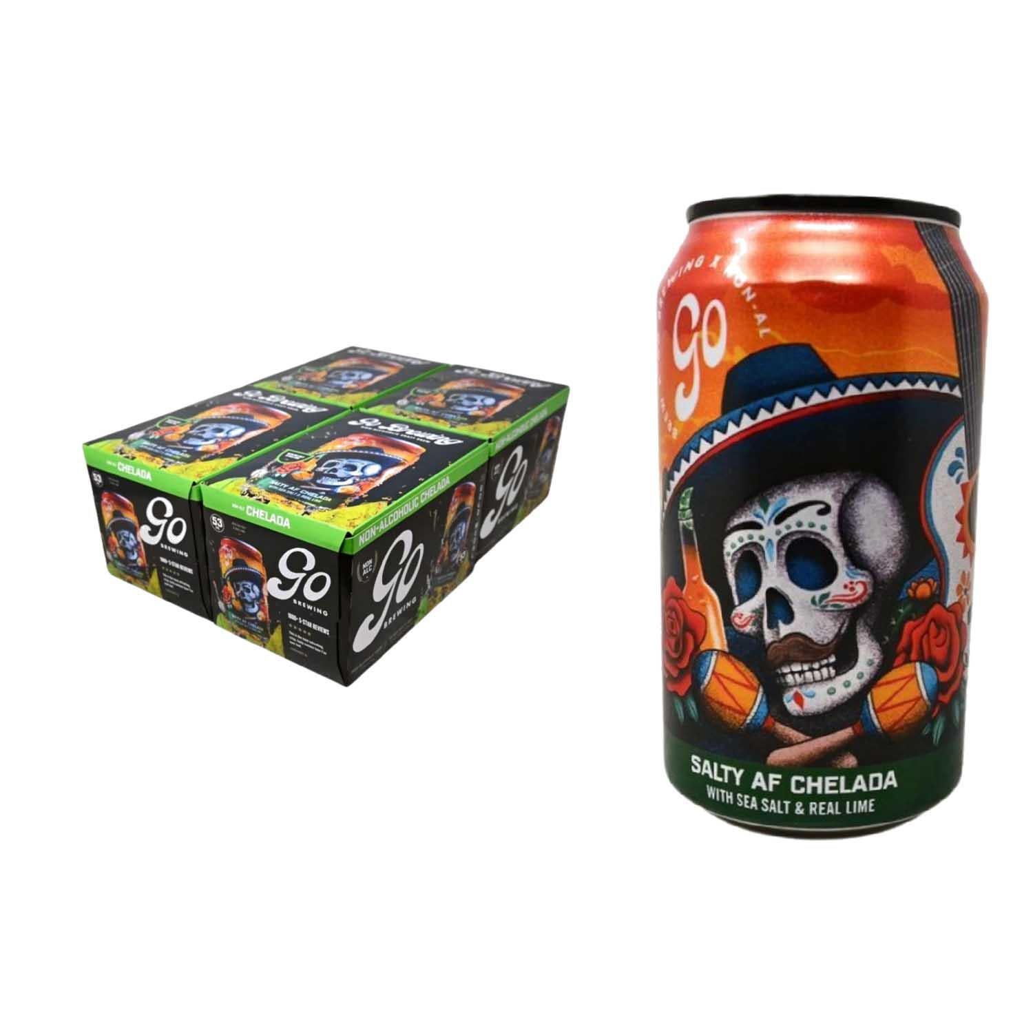 GO BREWING SALTY AF CHELADA | Stone's Beer & Beverage Market