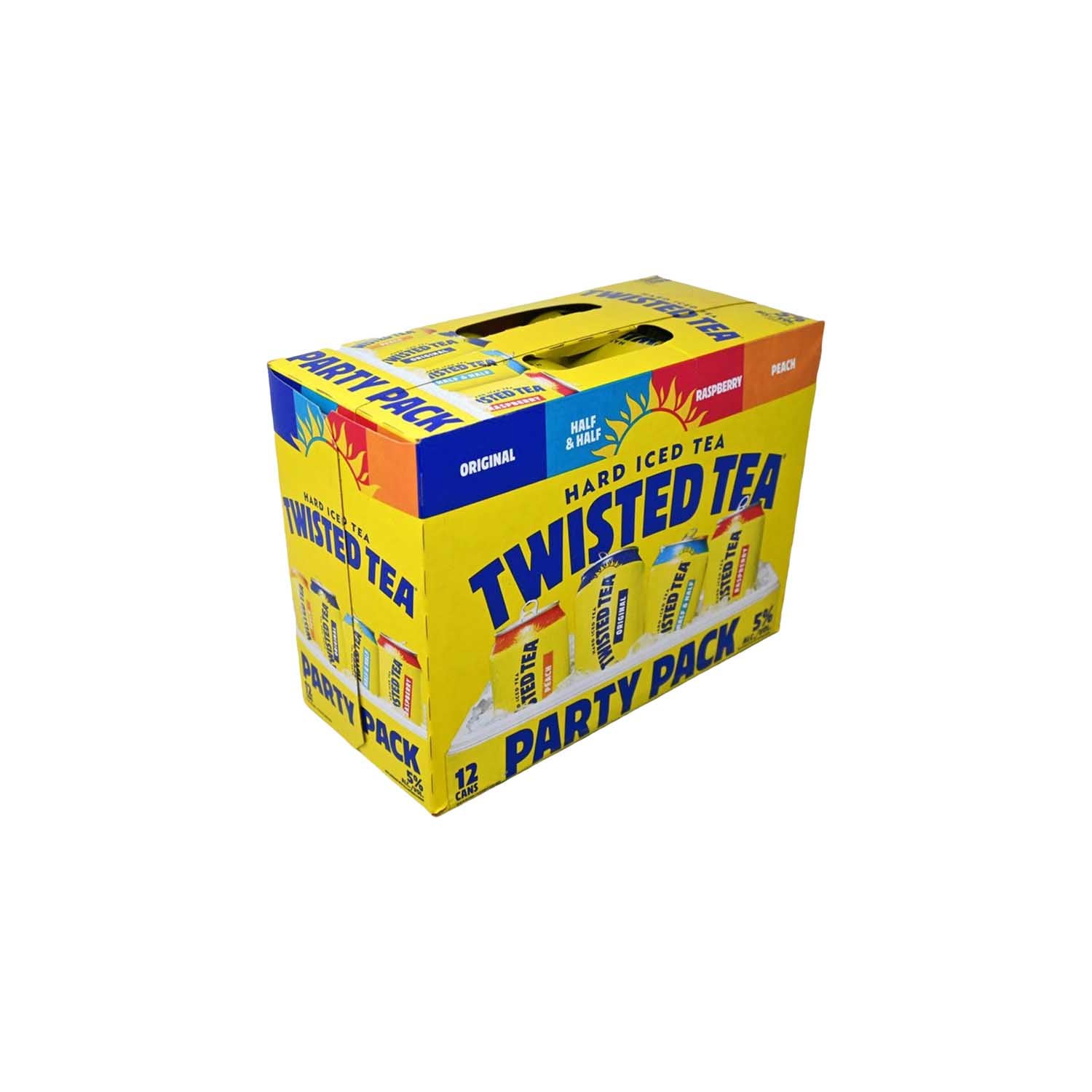 Twisted Tea Hard Iced Tea, Half & Half - 12 pack, 12 fl oz cans