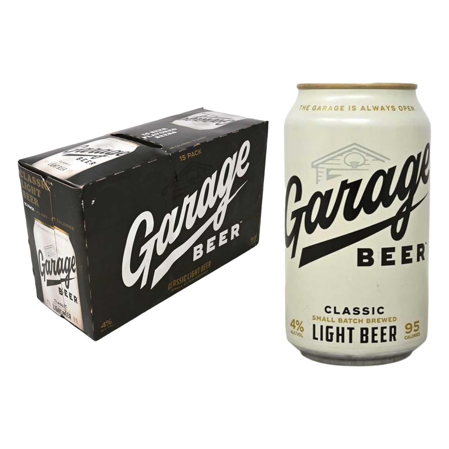 GARAGE BEER CLASSIC LIGHT Stone's Beer & Beverage Market